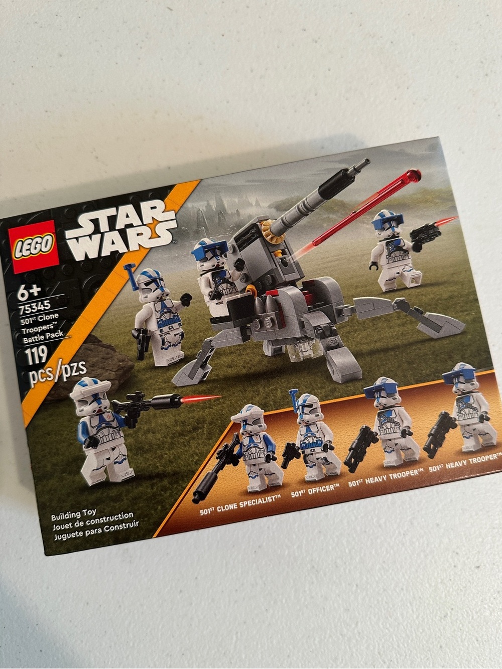 Lego Star Wars 501st Cone Troopers Battle Pack 75345